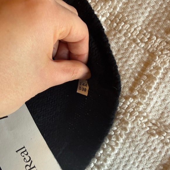 Blumarine Black Cardigan with Cream Collar - Picture 3 of 8